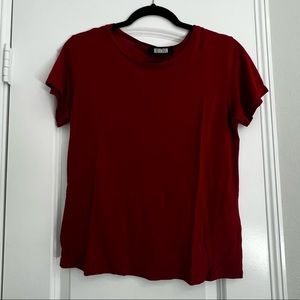 Burgundy T Shirt
